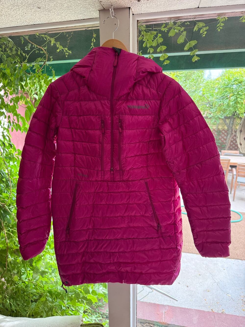 Norrona Lofoten 800 Fill Down Anorak Jacket Coat Size S Pink Nice Condition